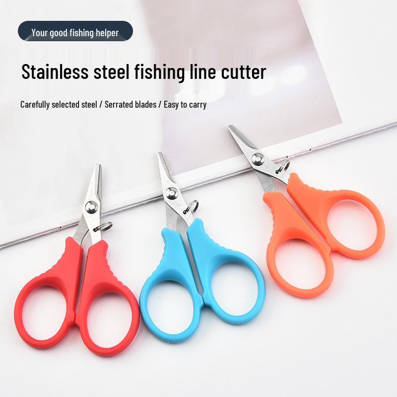 Portable Stainless Steel Mini Fishing Line Scissors - Outdoor Tackle Shears