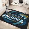 1pc Jacksonville Jaguars Logo Print Area Rug - Soft, Washable Non-Slip Indoor Mat, Living Room, Home Office Decorative Rug,Office Decorative
