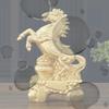Feng Shui Kinesiskt År 2026 Zodiak Häst Staty Kinesiskt 2026 Hästens År Prydnad för Hem Rum Kontorsdekoration