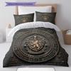 Gryffindor Pattern Bedding Quilt Set Quilt Cover Pillowcase Home Decoration Birthday Gift (1 * duvet cover + 2 * pillowcase, without core)