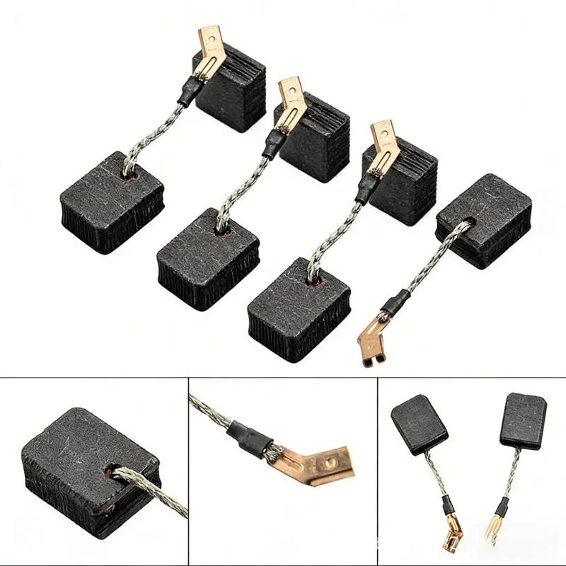 10Pcs Heavy Duty Replacement Carbon Brushes for DWE4238 DWE4246 DWE4257 N421362 DWE4217 Angled Grinder Accessories