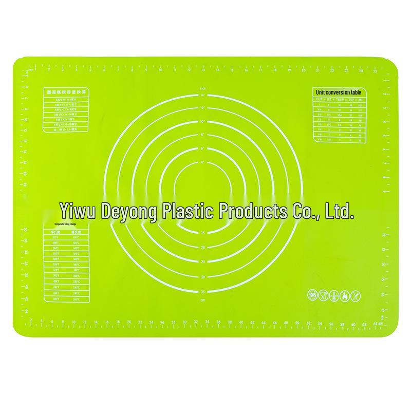 Food-Grade Thickened Silicone Kneading and Baking Mat
