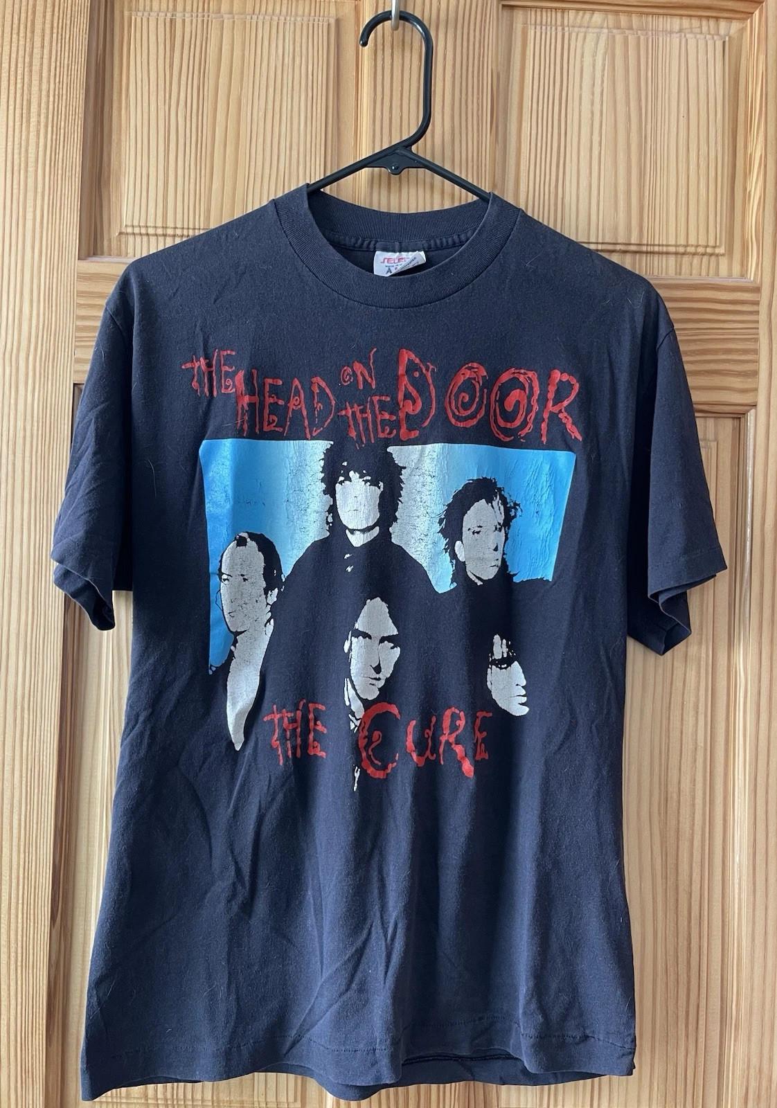 VTG 80s The Cure Band Shirt Head On Door Tour 1986 Robert Smith 1980s Size S-4X XXXL
