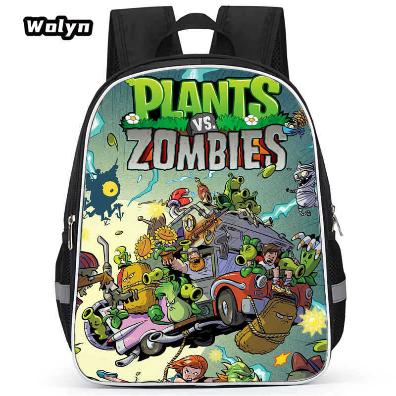 Plants Vs. Zombies Plants Vs. Zombies School Bag High Definition Multi-Function Lightweight Backpack