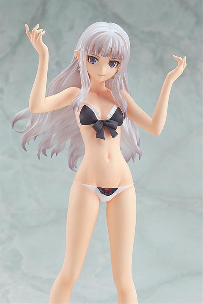 Shining Hearts Melty Badeanzug Schuppen PVC Vollständige Figur Ver. 1/7 Vorlackiert