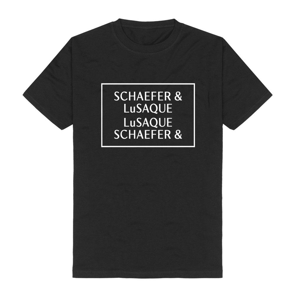 Hacks T-Shirt SCHAEFER & LuSAQUE Design Grafischer Print T-Shirts Kurzarm Baumwolle Sommer Damen T-Shirts Unisex Streetwear Lockeres Oberteil