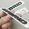 3D ABS Car Letters Logo HYBRID Sticker Side Fender Badge Rear Trunk Emblem For Mercedes Benz S Class C300 E300 GLE350 GLC300