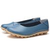 Fashion Flats For Women Comfortable Genuine Leather Flat Shoes Woman Slipony Loafers Ballet Shoes Female Moccasins Big Size 35-44