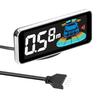 Snsowed Parking Sensor Rear Reverse Radar System with 8 Parking Sensors, Distance Detection, LCD Distance Display, and Audible Warning Buzzer