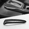 Real Hard Carbon Fiber Car Central Handbrake Cover For Honda Civic 8th 2006-2011
