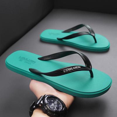 2025 Men's Non-Slip Casual Flip-Flops: Trendy Home & Beach Sandals
