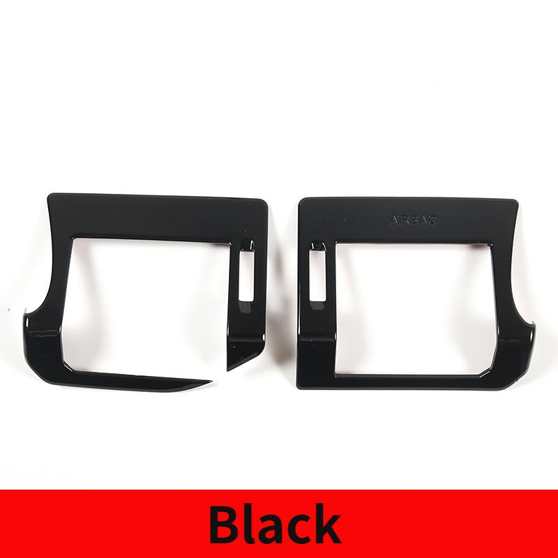For Land Rover Defender 90 110 130 20-24 ABS Car Air Conditioner Both Sides Air Outlet Frame Cover Trim Sticker Car Accessories