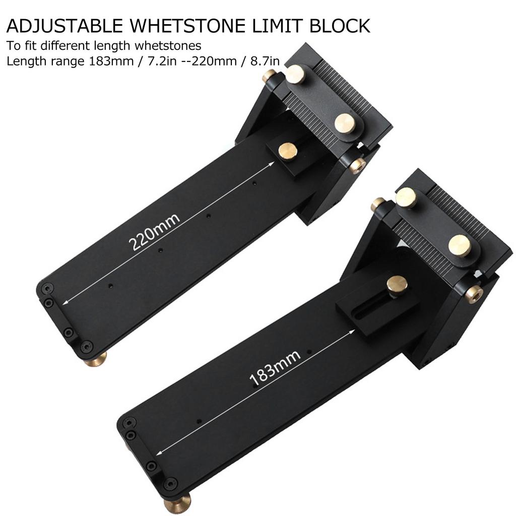 Angle Knife Sharpener Fixed Angle Sharpener Whetstone Set Knife Polished Stone Grinding Frame Woodworking Tool Sharpening System