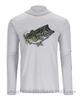 SIMMS Fishing Suit UPF50 Long Sleeve Hoodie Quick Drying Breathable Sunscreen Clothing Luya Outdoor T-Shirt New