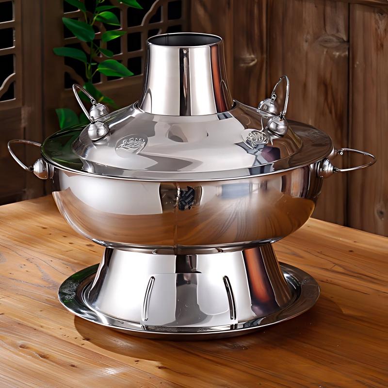 Caizhi Vecchio Beijing Carbone Rame Yuan-yang Hot Pot