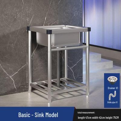Household Kitchen Sink with Stand