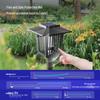 Outdoor Solar Mosquito Killer Lamp - Waterproof Electric Shock Repellent for Garden, Courtyard, and Lawn