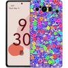 Fashion Colored Stars Phone Case Cover for Google Pixel 9 8 7 6 7A 6A Pro Shockproof Soft TPU 9 Pro XL Shell Capas Fundas Coque