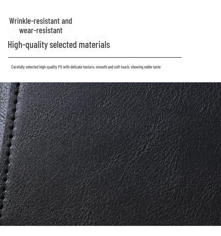 Men's Classic Multi-Function Short Wallet: Stylish European & American Design with Multi-Card Slots & Coin Purse