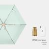 Women's Compact Sunscreen Mini Folding Umbrella - Travel-Size, Rain or Shine, Customizable Design