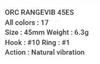 Bassday ORC Range Vibe 45 ES Extra potápivá vibrační nástraha HH-50 (7151)