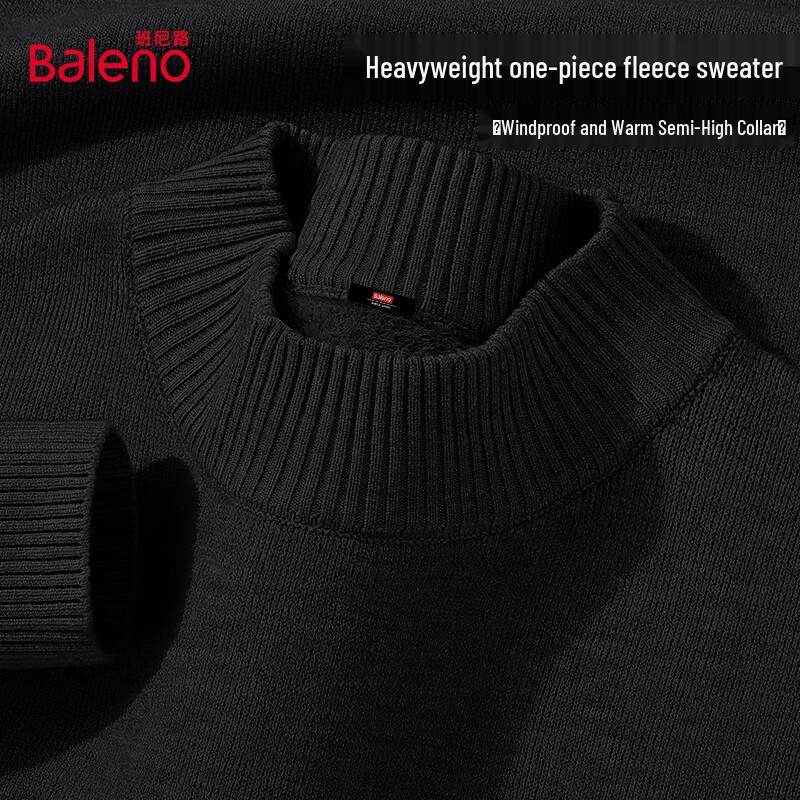 Baleno Men's Thickened Thermal Knit Sweater