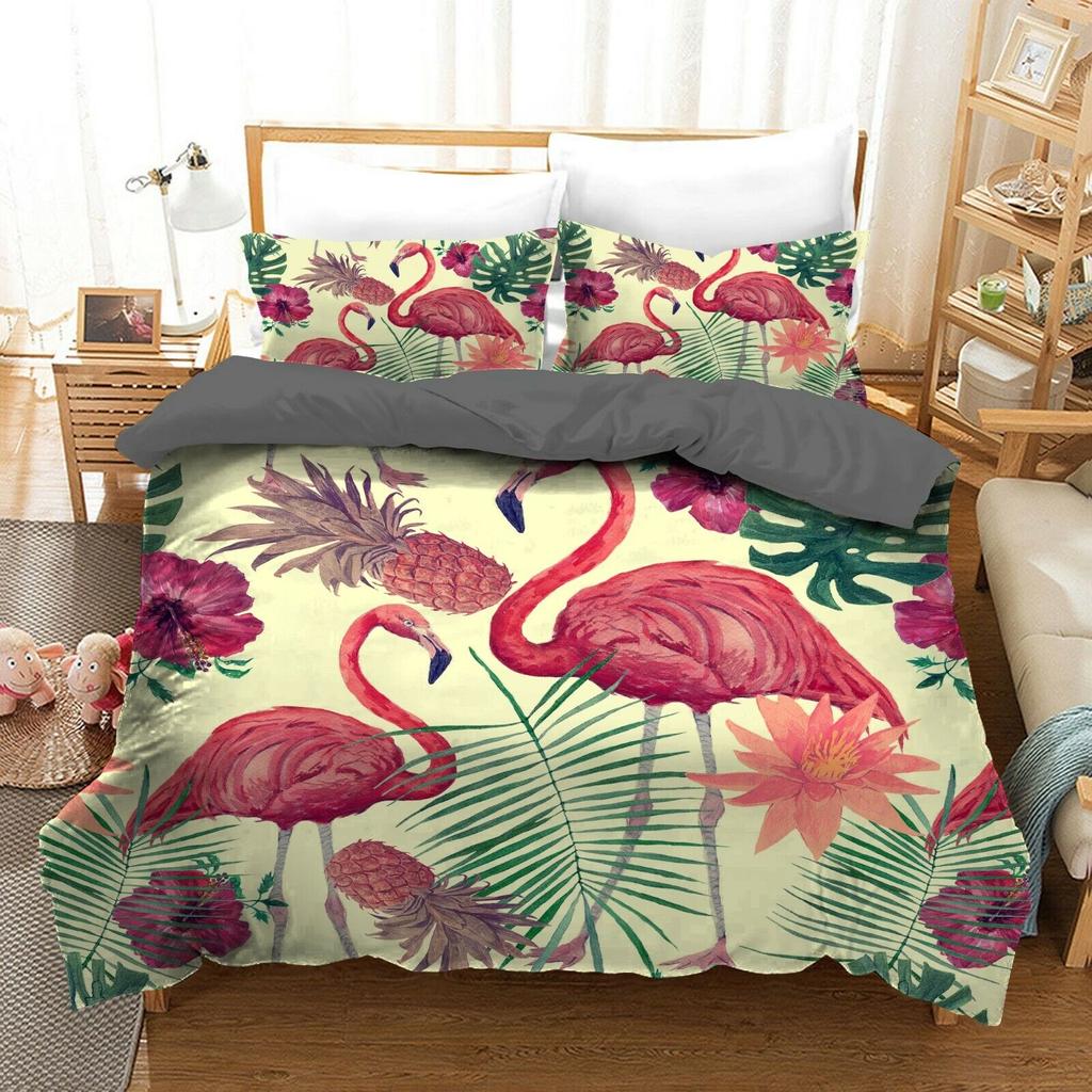 Single Double Queen King Size Quilt/Doona/Duvet Cover Pillowcase Bedding Set
