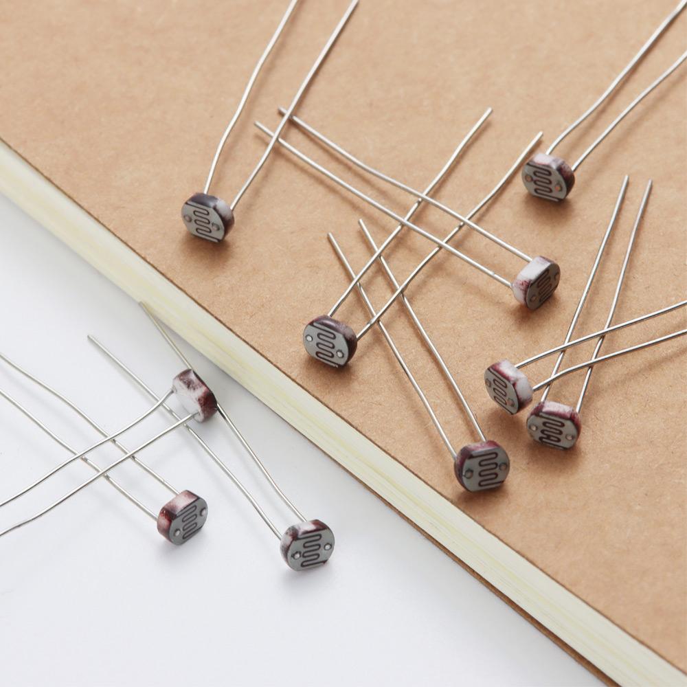 20/30/50PCS Stable Resistance LDR CDS Light-Dependent Resistor Photoresistor GL5516 Sensor