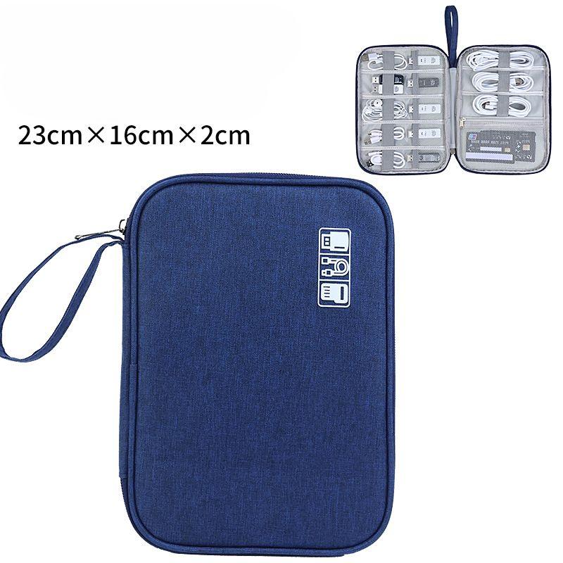 Single Layer Digital Bag Multifunctional Digital Storage Bag Earphones Mobile Phone Data Cable USB Drive Charger Storage Bag