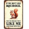 Metal Retro Snake Humor Sign Vintage Funny Plaque Wall Art Decor 20x30cm