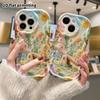 Phone Case: 2D flat, suitable for iPhone 18 17 16 15 14 13 12Pro protective case, forest seesaw, perfect Christmas and Halloween holiday gift