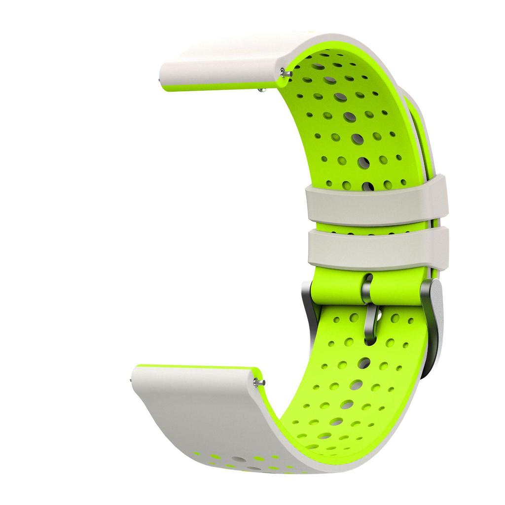 Universal Silicone Watch Strap, 22MM, for Huawei GT6 & Samsung S3, Full Star Two-Color Design, In Stock
