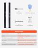 SucceBuy Garage Door Torsion Springs Pair Cycles Electrophoresis Black Coated for Replacement Garage Door Springs