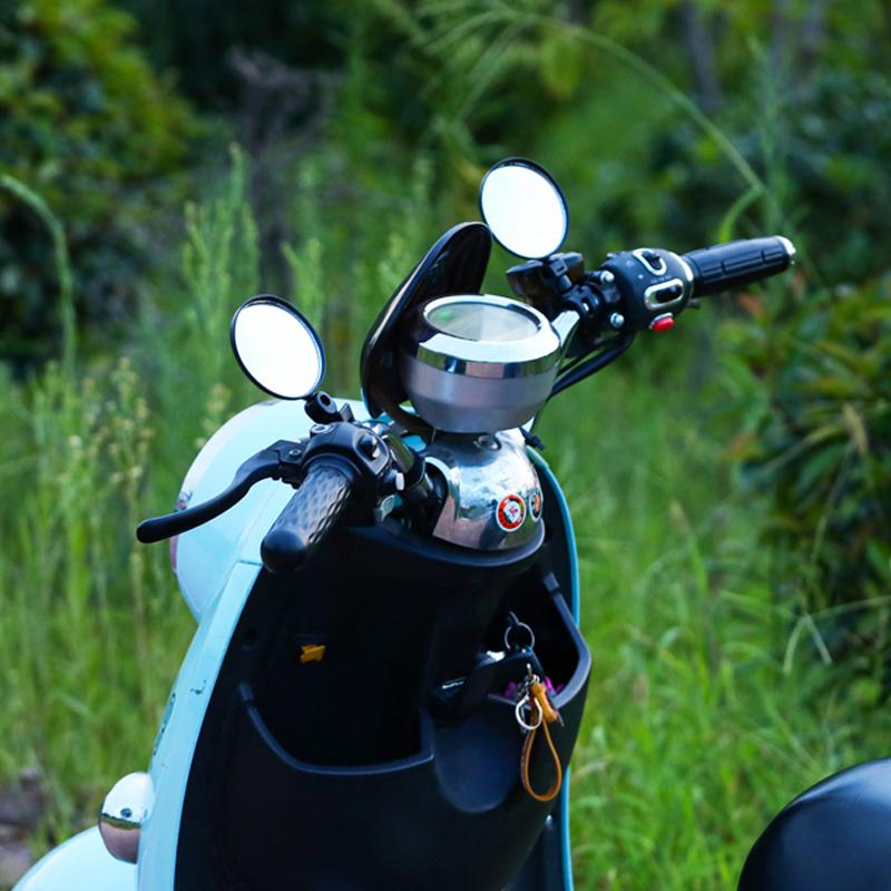 Fahrradspiegel Lenker Rückspiegel für Fahrrad Motorrad 360 Grad Drehung Verstellbar Weitwinkel Modifizierter Konvexspiegel Reflektor