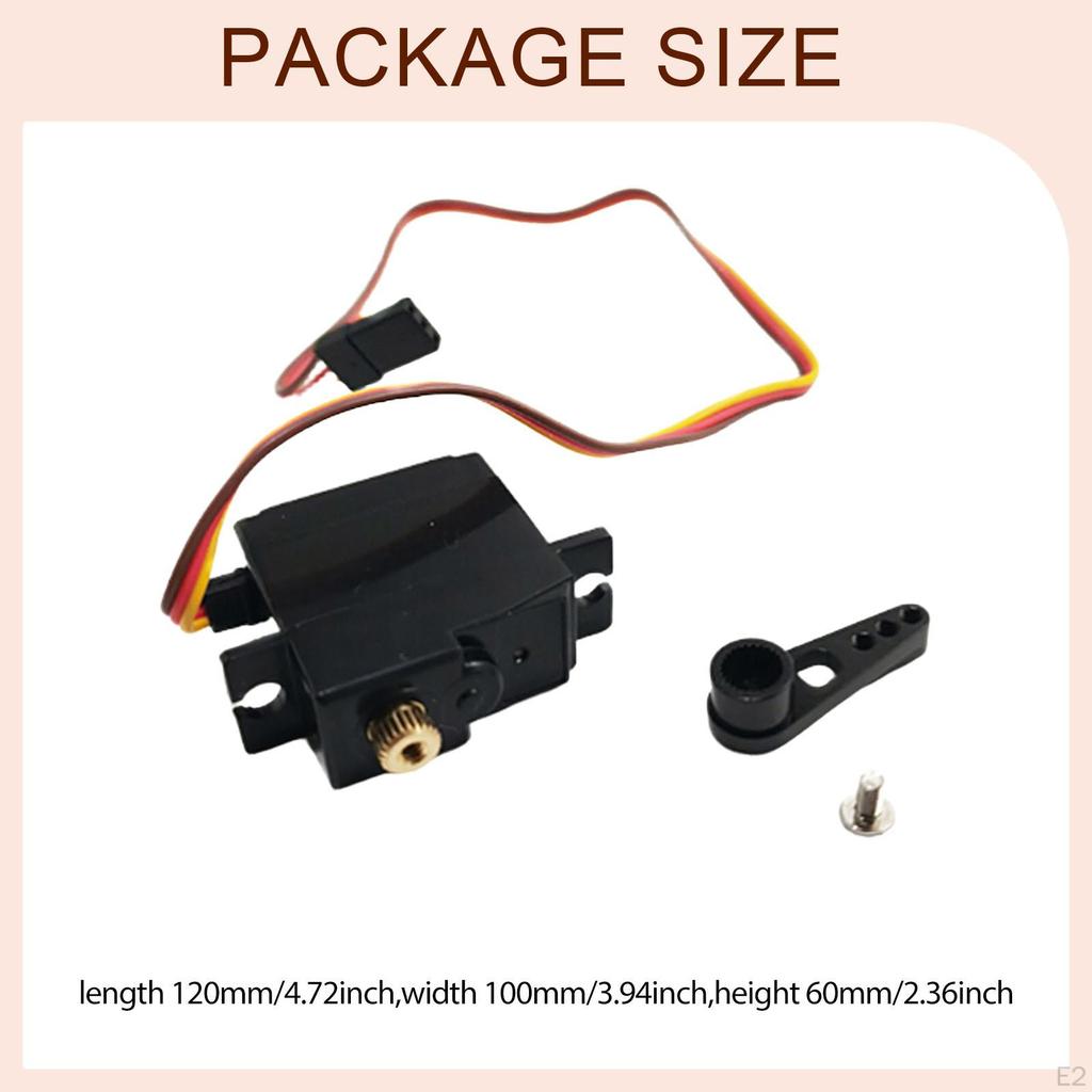 17G Servo Replacement Spare Part with Arm for MN99S 1:12 Scale RC Car 4x4 Remote Control Truck