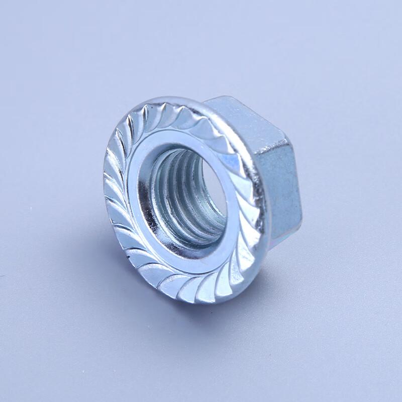 Shengbai High-Strength M16 Galvanized Hex Serrated Flange Nut