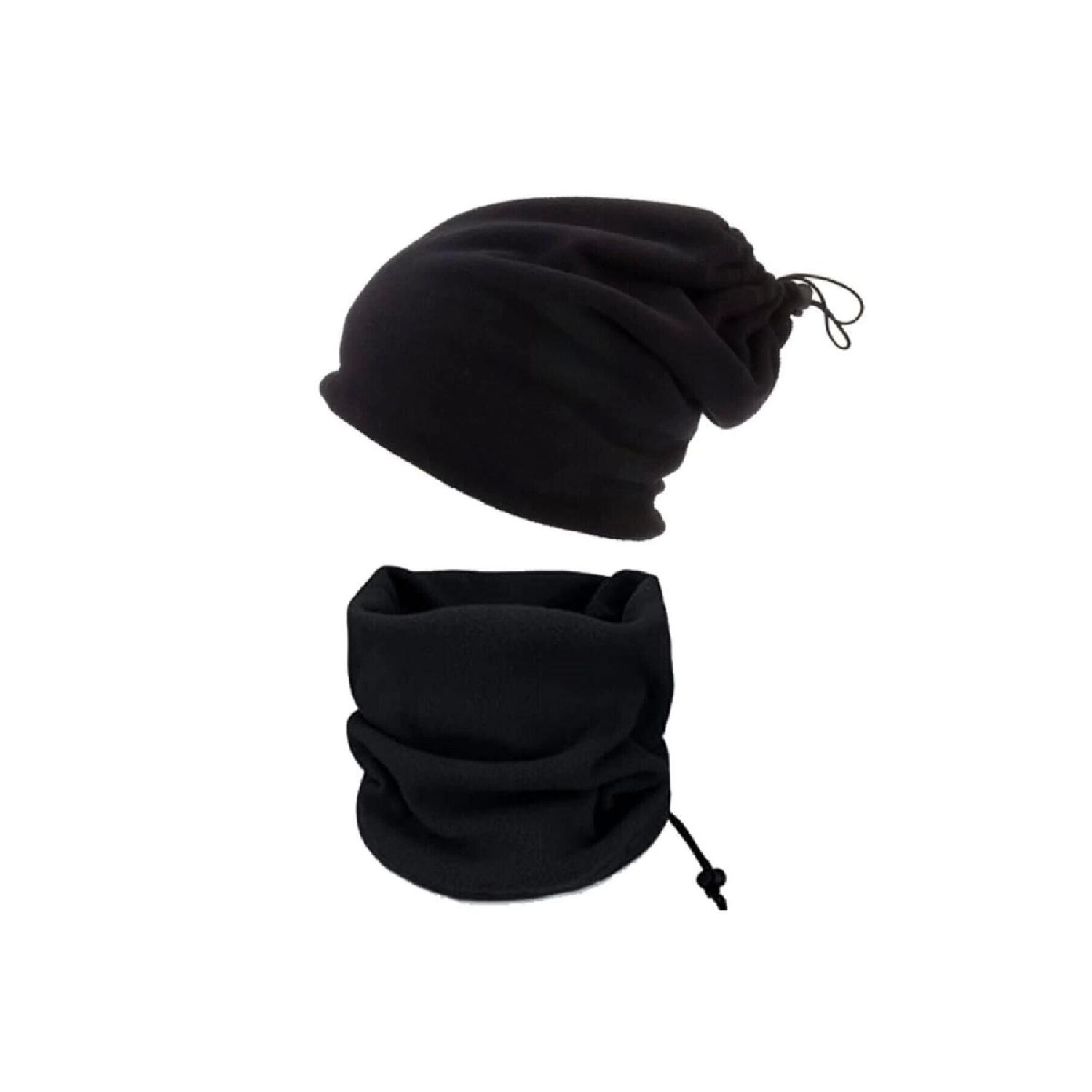 

Polar Beanie And Neck Collar Polar Winter Set 2 Pieces Standart чёрный