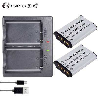 PALO NP-BX1 Carregador de Bateria Duplo Bateria NPBX1 Kit para Sony NP-BX1 HDR-AS200v AS15 AS100V DSC-RX100 X1000V WX350 RX1 Conjunto Carregador de Bateria bateria