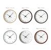 KATOMOKU Muku Clock 7 White Wall Continuous Second Hand Diameter km-60WHRC Clock, Movement, 30.0cm (Radio-Controlled Clock)