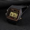 Casio VINTAGE series-square, small square, classic retro waterproof, quartz movement, resin strap, Japanese and Korean watch, female watch, F-91WG-9