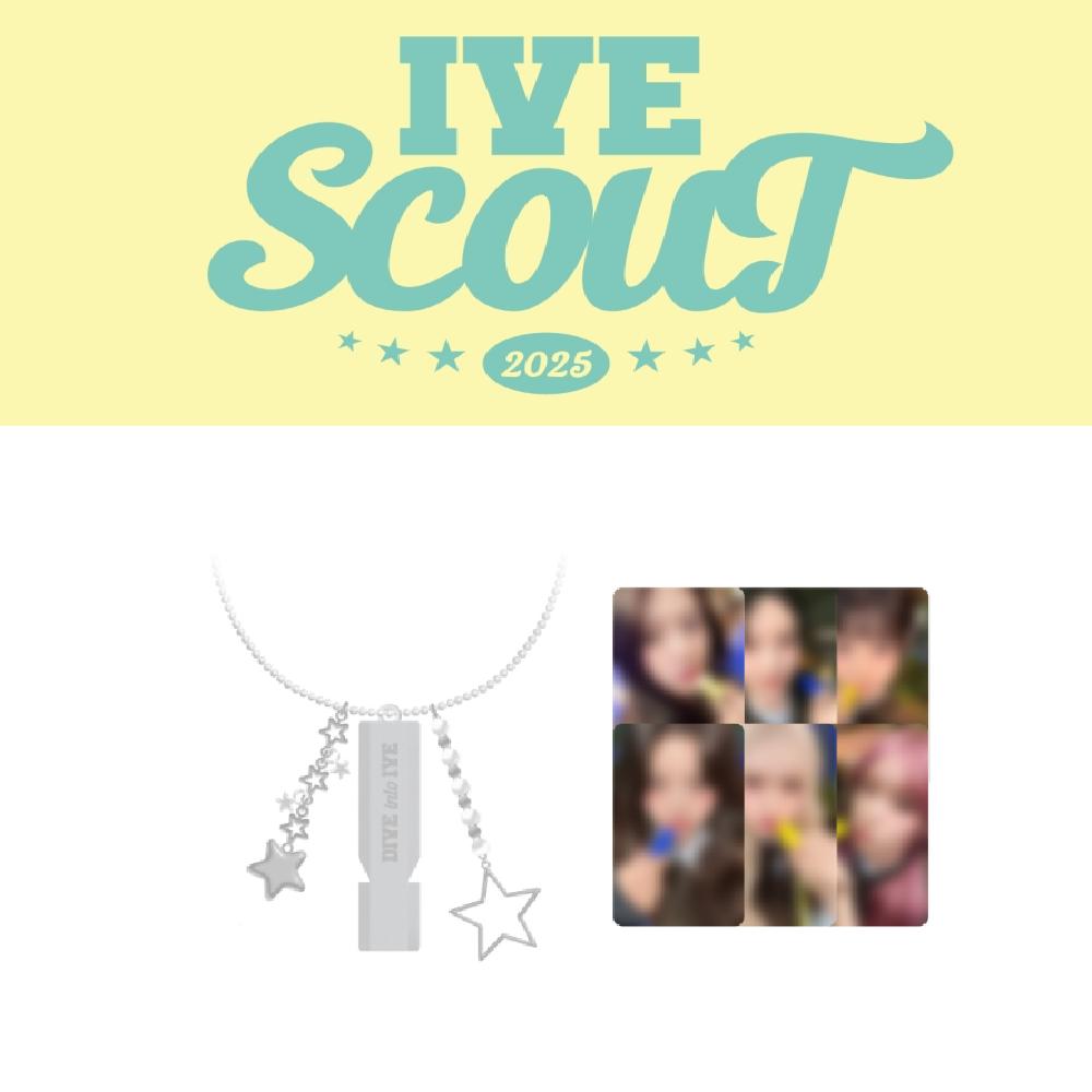 

Предварительный заказ IVE The 3rd Fan Concert IVE SCOUT Whistle ожерелье