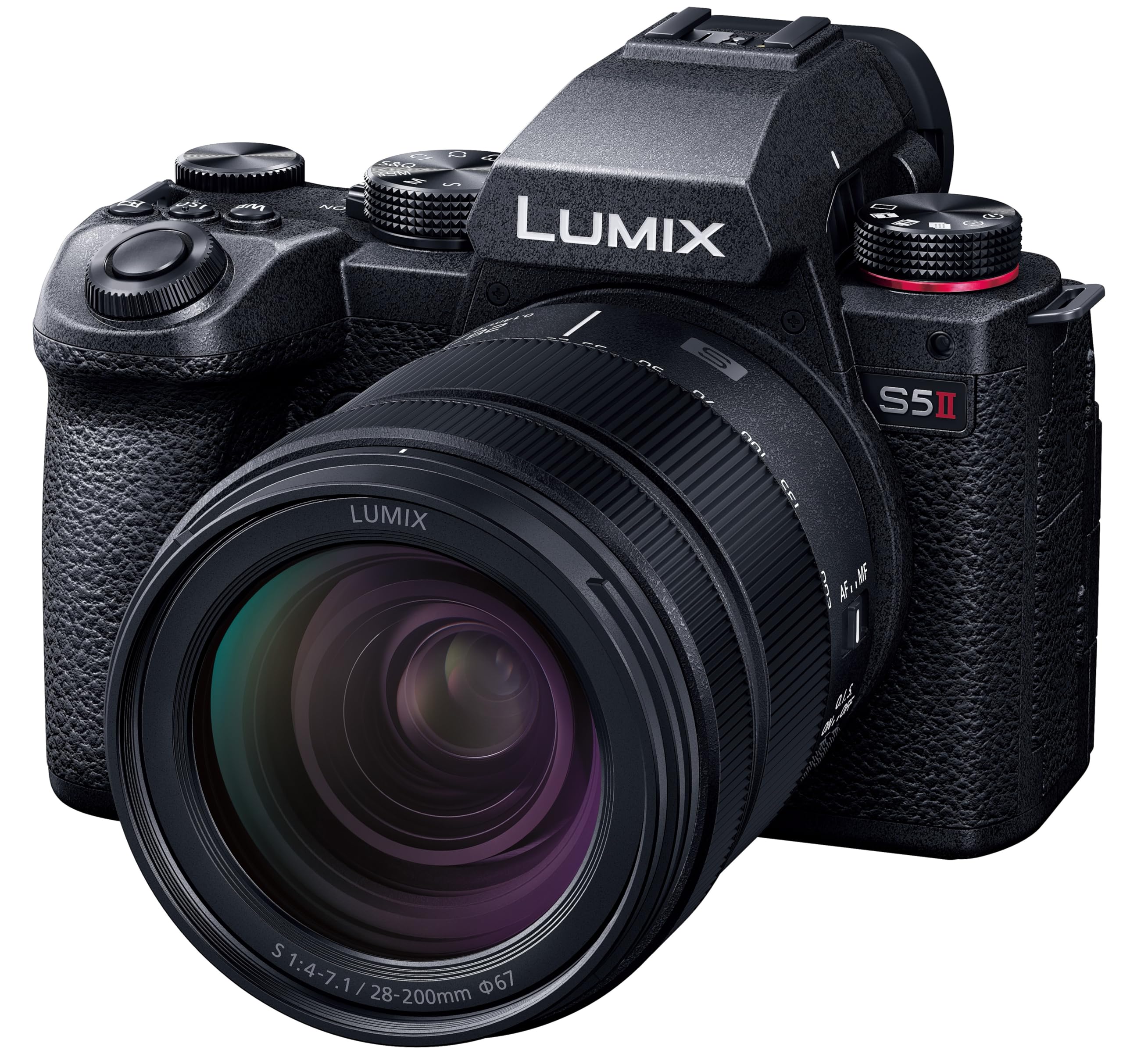 

Panasonic Mirrorless for a Wide Range of from Telephoto to Macro Photography DC-S5M2H Full-Frame Camera, Black, Scenes, чорний