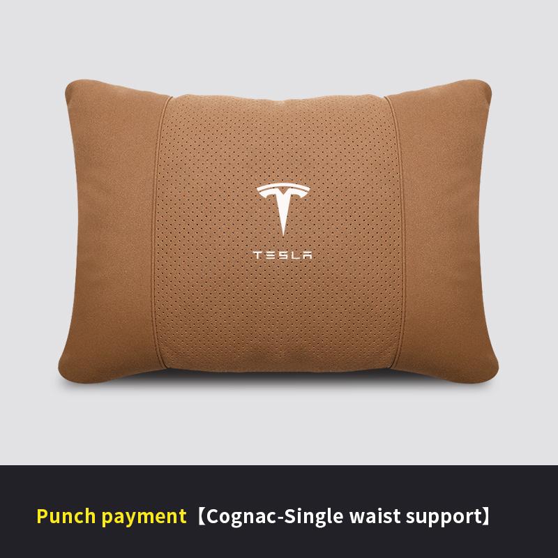 Car Headrest Neck Support Seat Lumbar Cushion Neck Pillow For Tesla Model Y Model S Model X Model 3 Auto Interior Accessories