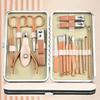 Easy To Clean Stainless Steel Manicure Set 4-18Pcs Professional Nail Clipper Kit for Daily Nail Care