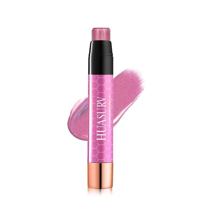 [TikTok] Lipstick Shimmering Long-Lasting Glossy Metallic 09# Soft Pink