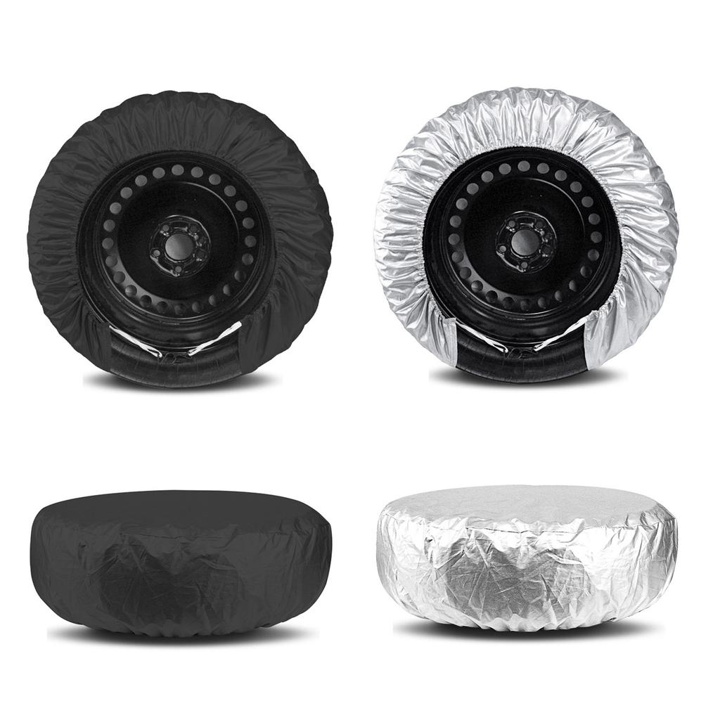 Heavy Duty Tire Guards with Wind Resistant Hooks Tire Covers with Stable Wind Hooks for Outdoor Parking Protections