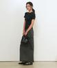 GENERALIDEA Acetate Round Neck T-Shirt [Black] / Gf2Lts509