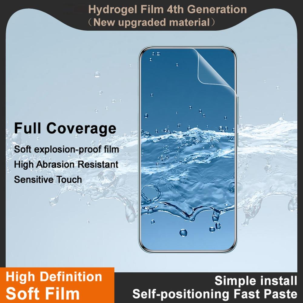 IMAK Hydrogel Film 4th For Xiaomi Poco M8 Pro 5G/Redmi Note 15 Pro+ 5G (Global) Screen Protector Ultra Clear Soft TPU Film (Fingerprint Unlock)