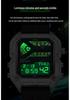 Sanda Men's Multifunctional Waterproof Electronic Watch with Night Light, Fashionable Countdown Timer, and Snooze Feature.