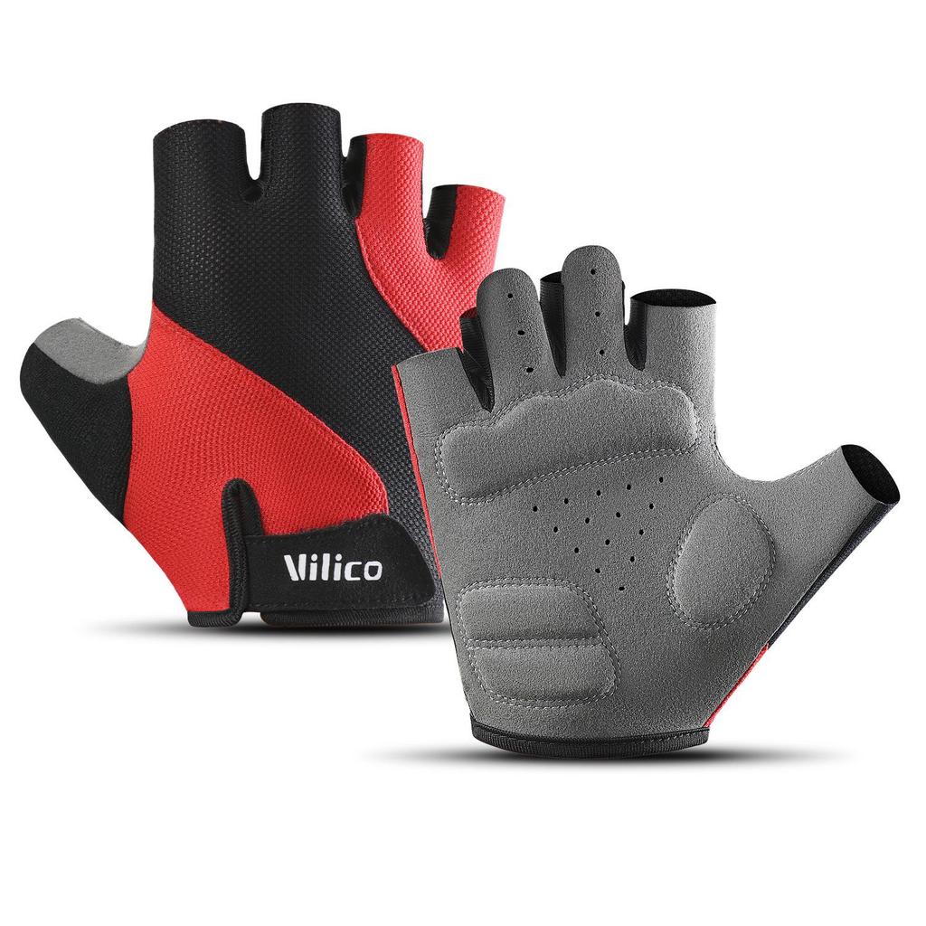 Men's & Women's Breathable Half Finger Cycling and Fitness Gloves